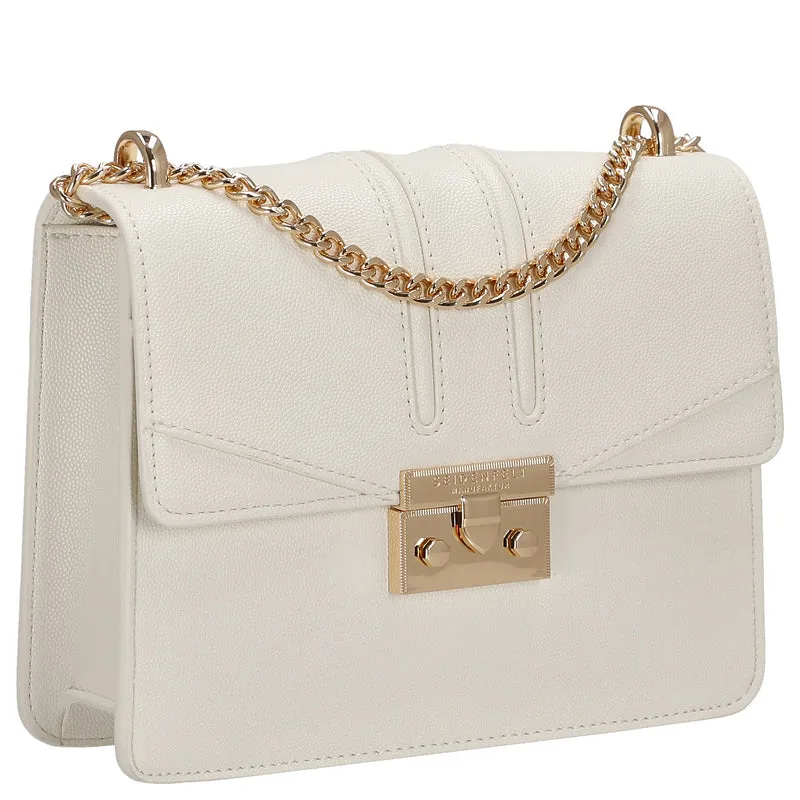 Seidenfelt Roros - Bolso bandolera 21 cm (soft cream)