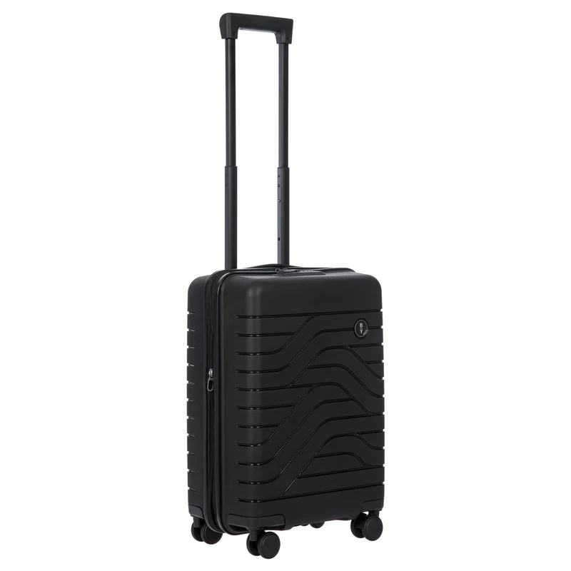 Brics BY Ulisse - Trolley de cabina de 4 ruedas 55 cm expandible (black)