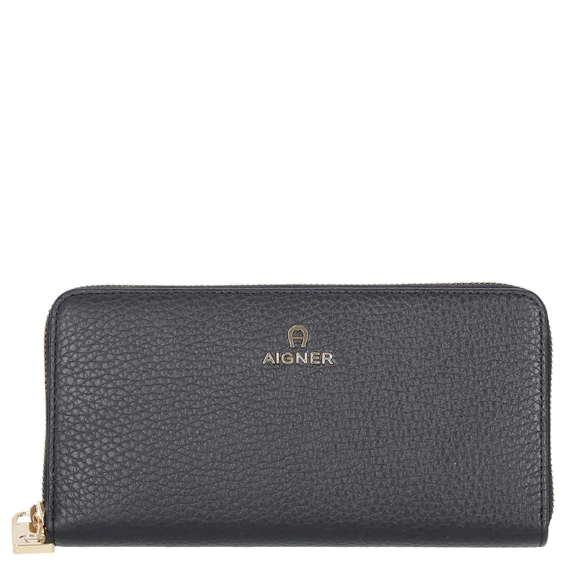 Aigner Ivy - Cartera con cremallera 19 cm L (tinta)