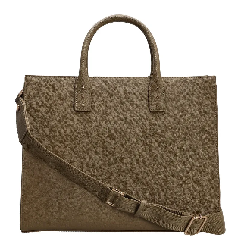 Liu Jo Halona - Bolso de mano M 32 cm (mud)