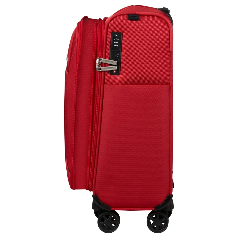 Samsonite Base Breeze - Trolley de cabina de 4 ruedas 55 cm expandible (red)