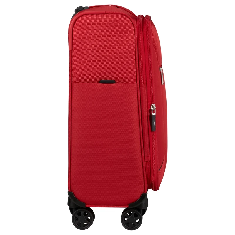 Samsonite Base Breeze - Trolley de cabina de 4 ruedas 55 cm expandible (red)