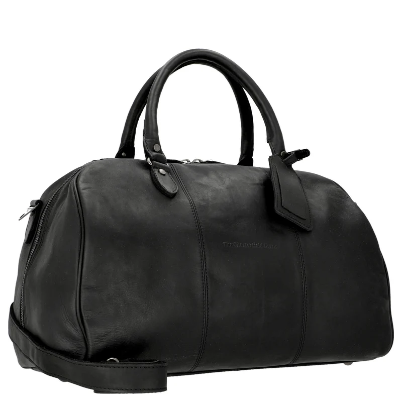 The Chesterfield Brand Liam - Bolsa de viaje de cuero 46 cm (black)