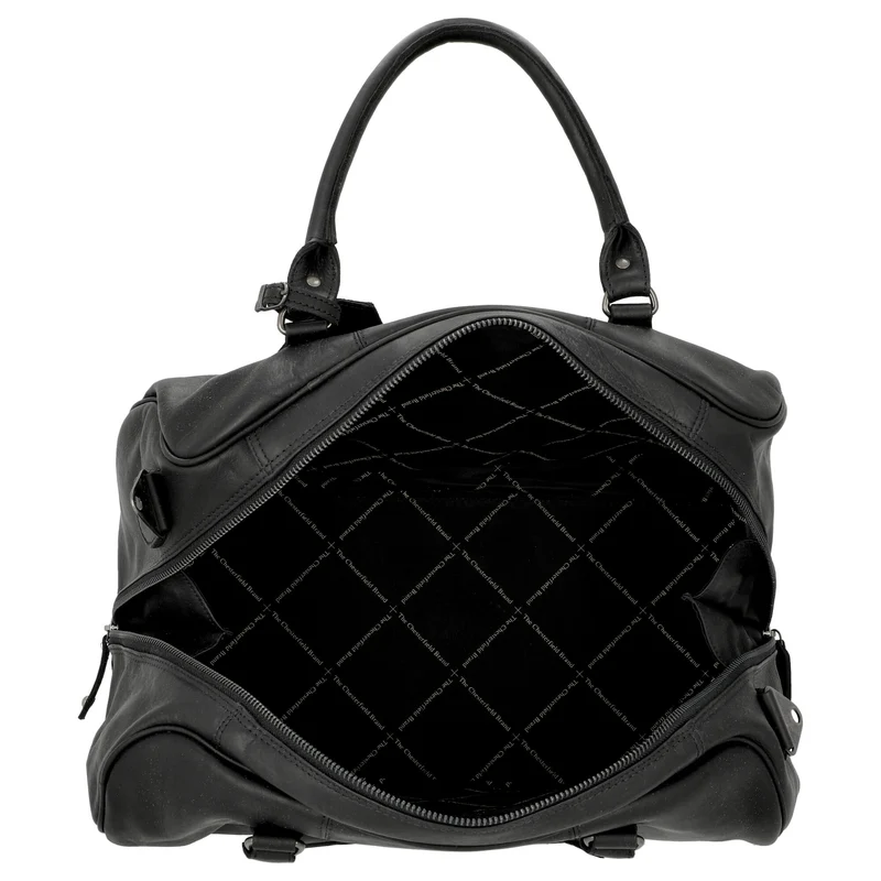 The Chesterfield Brand Liam - Bolsa de viaje de cuero 46 cm (black)