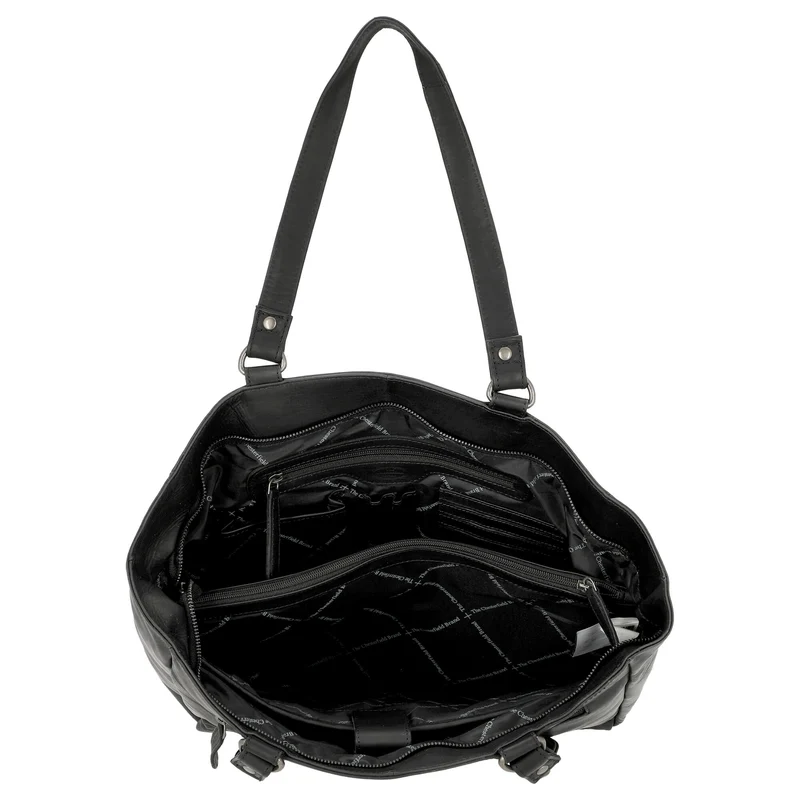 The Chesterfield Brand Berlin - Bolso shopper 15.4" L Leder 28 cm (black)