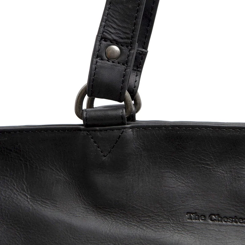 The Chesterfield Brand Berlin - Bolso shopper 15.4" L Leder 28 cm (black)