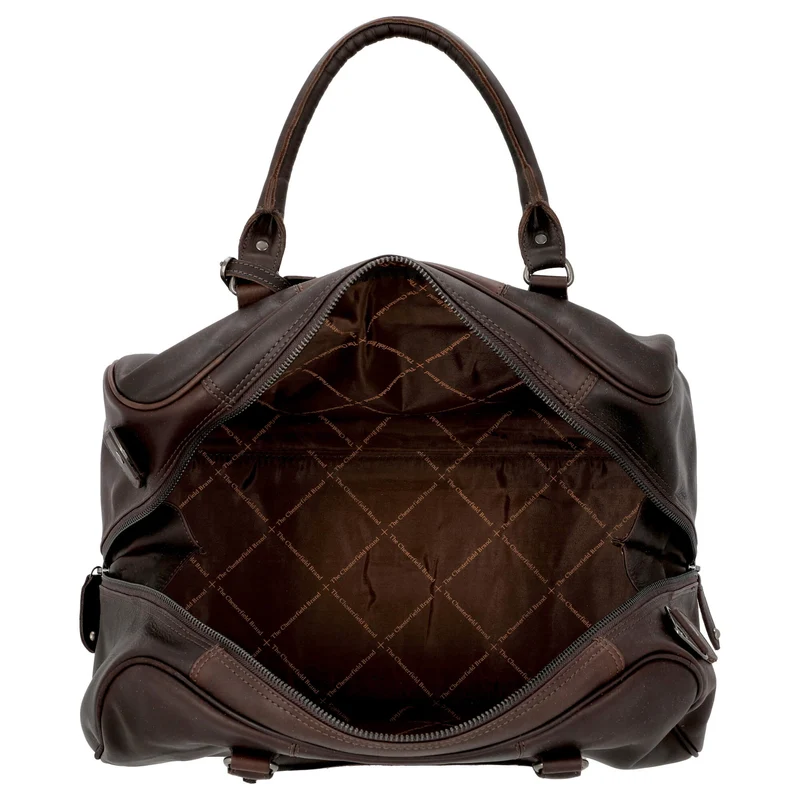 The Chesterfield Brand Liam - Bolsa de viaje de cuero 46 cm (brown)