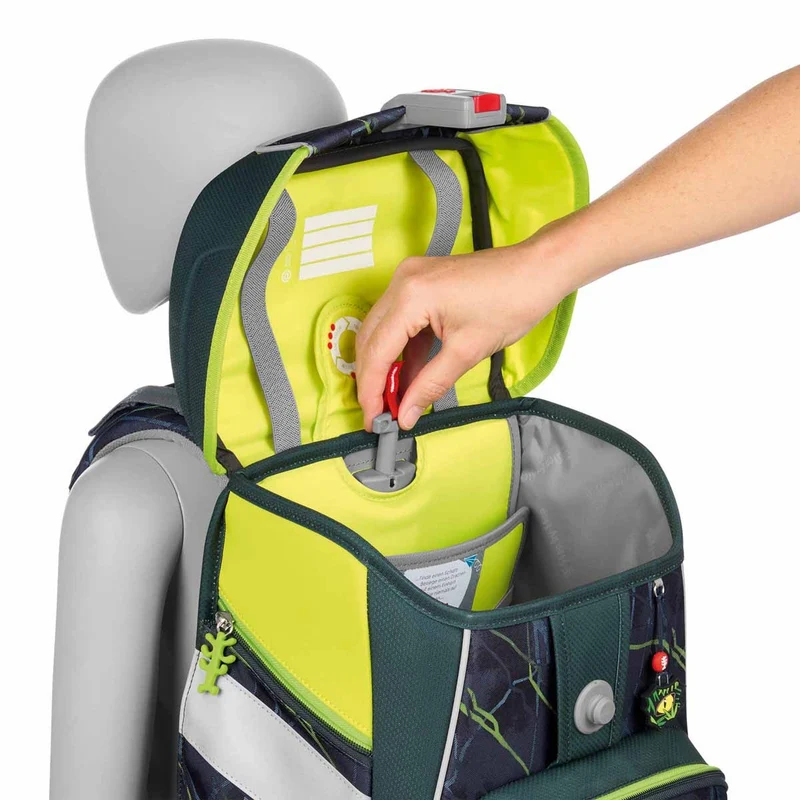 Step by Step Space - Set de mochila escolar 5 piezas (Danger Cat Chiko)