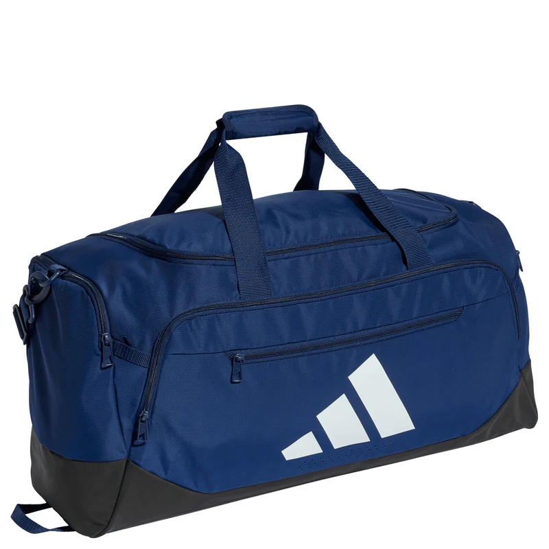 adidas Tra Def Duffle M - Bolsa de viaje M (dkblue/white)