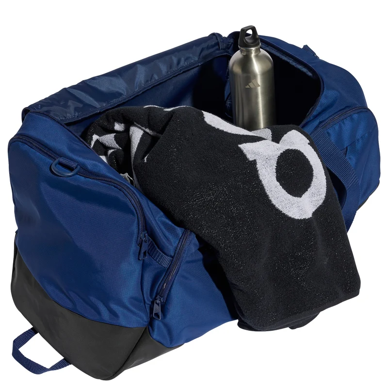 adidas Tra Def Duffle M - Bolsa de viaje M (dkblue/white)
