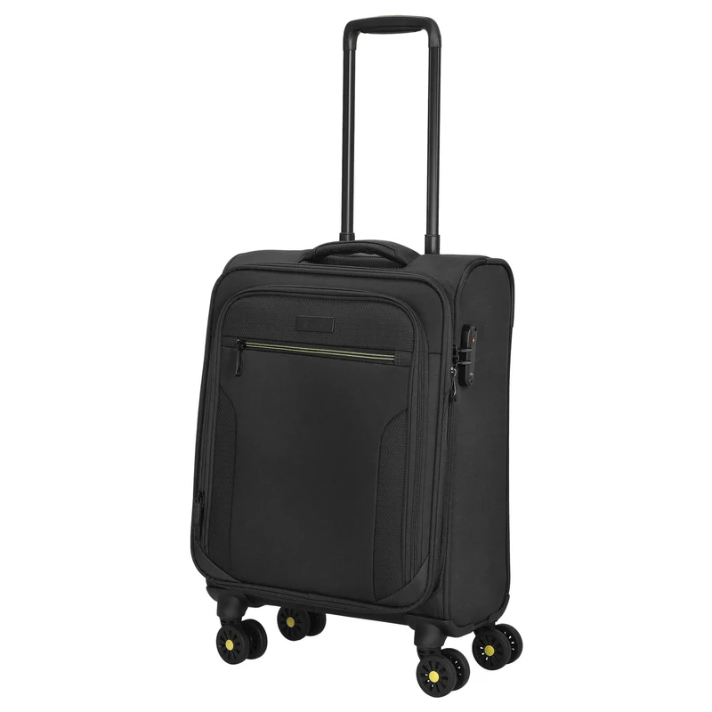 D&N Travel Line 9704 - Trolley de cabina con 4 ruedas S 55 cm (black)