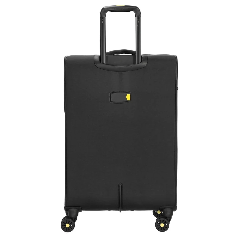 D&N Travel Line 9704 - Trolley de 4 ruedas M 68 cm expandible (black)