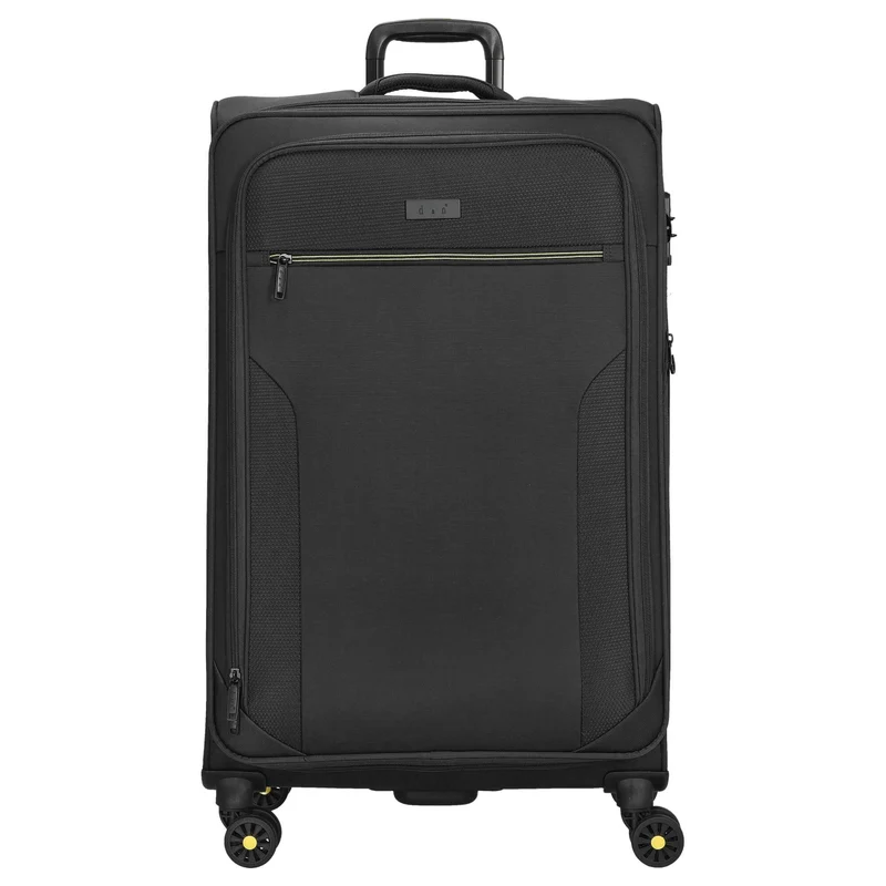 D&N Travel Line 9704 - Trolley de 4 ruedas L 78 cm expandible (black)