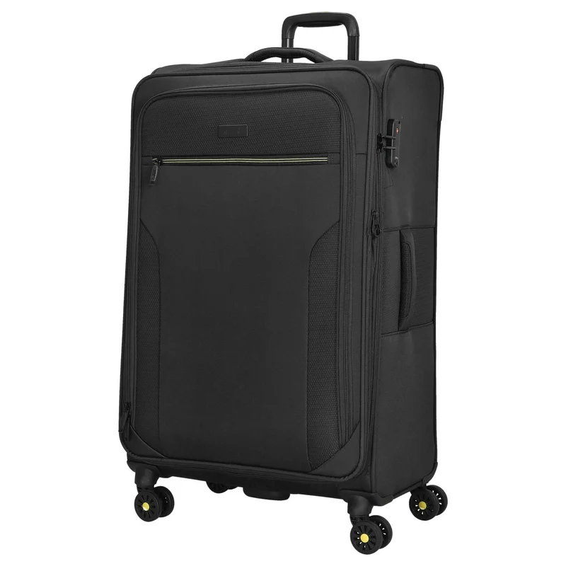 D&N Travel Line 9704 - Trolley de 4 ruedas L 78 cm expandible (black)