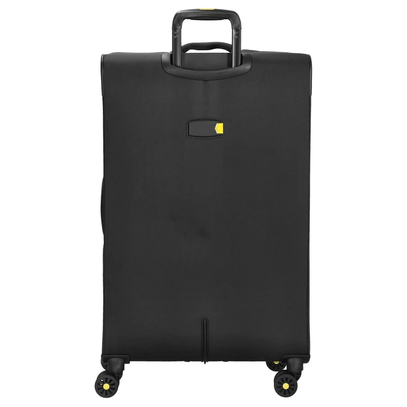 D&N Travel Line 9704 - Trolley de 4 ruedas L 78 cm expandible (black)