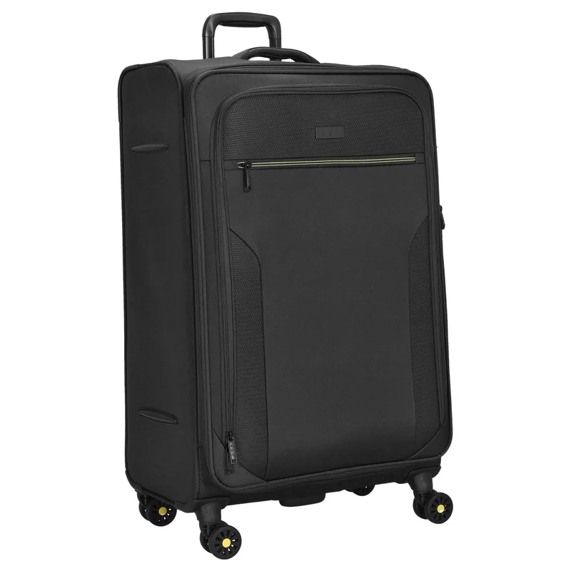D&N Travel Line 9704 - Trolley de 4 ruedas L 78 cm expandible (black)