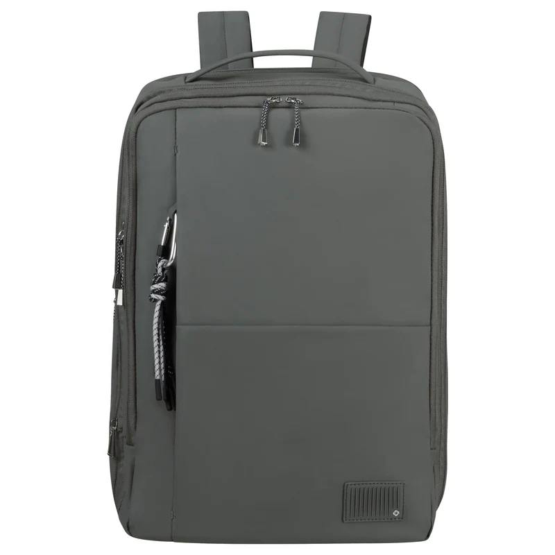 Samsonite Wander Last - Mochila de viaje 15.6" 44 cm expandible (gunmetal green)