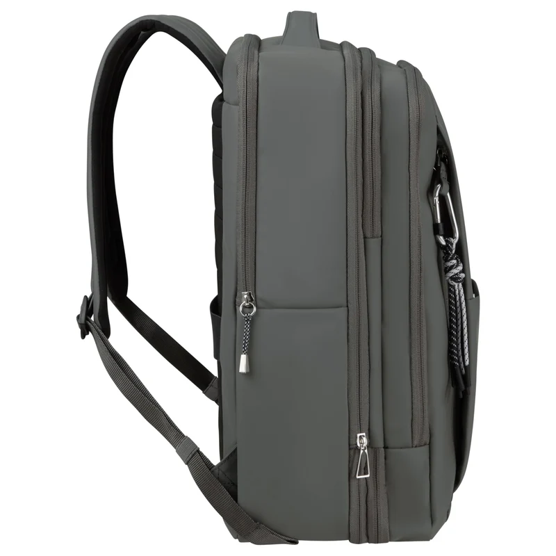 Samsonite Wander Last - Mochila de viaje 15.6" 44 cm expandible (gunmetal green)