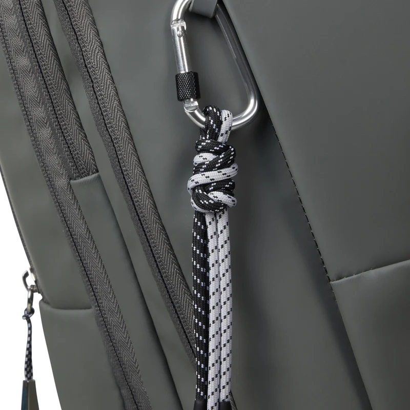 Samsonite Wander Last - Mochila de viaje 15.6" 44 cm expandible (gunmetal green)