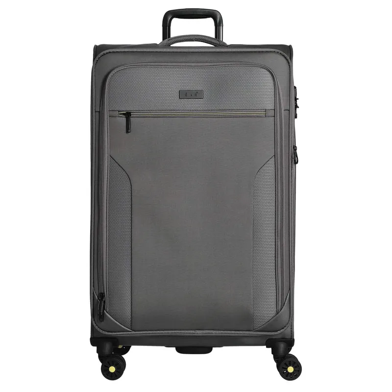 D&N Travel Line 9704 - Trolley de 4 ruedas L 78 cm expandible (grey)