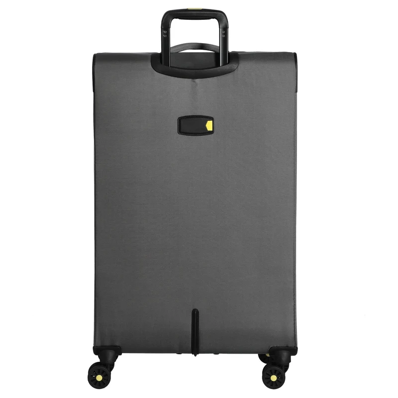 D&N Travel Line 9704 - Trolley de 4 ruedas L 78 cm expandible (grey)