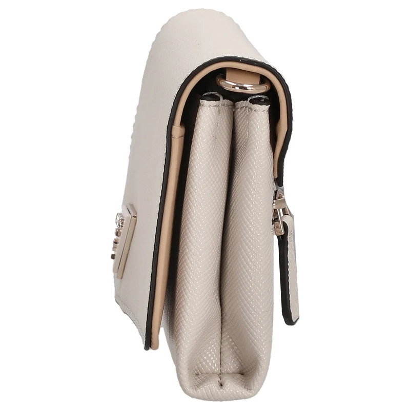 Guess Noelle II Xbody Flap - Bolso bandolera 21 cm (bone)