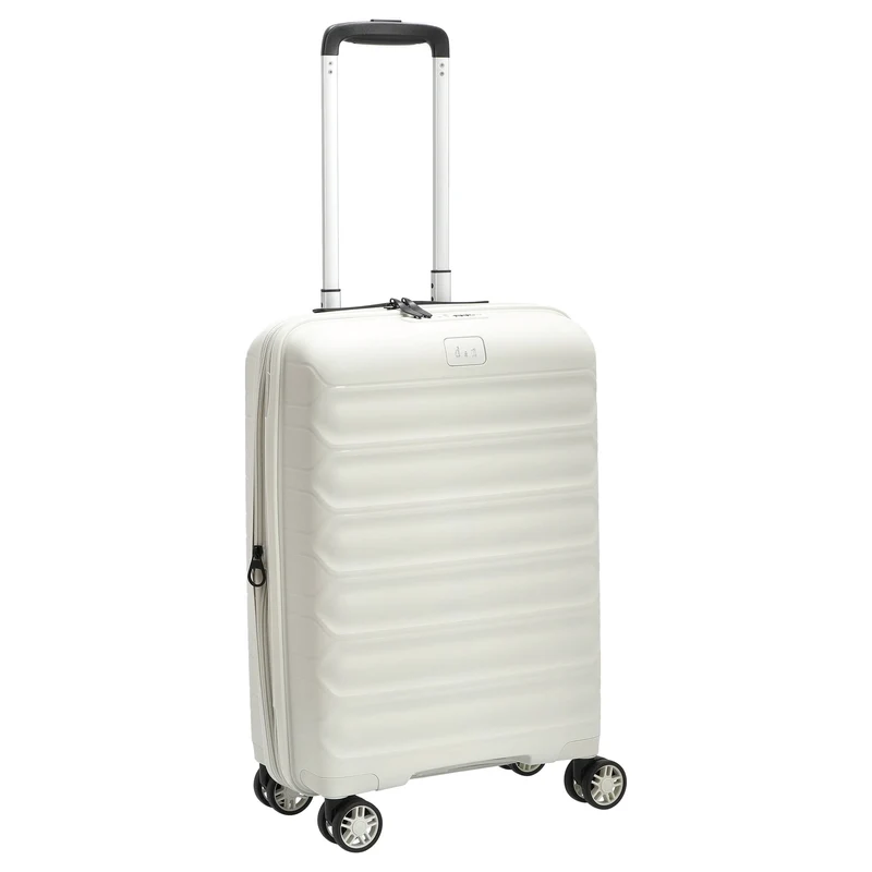 D&N Travel Line 4700+ - Trolley de cabina con 4 ruedas S 55 cm expandible (cream white)