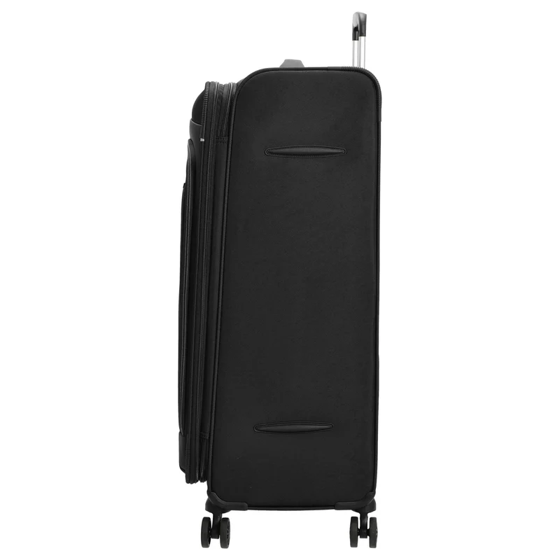D&N Travel Line 9504 - Trolley con 4 ruedas L 76 cm expandible (black)