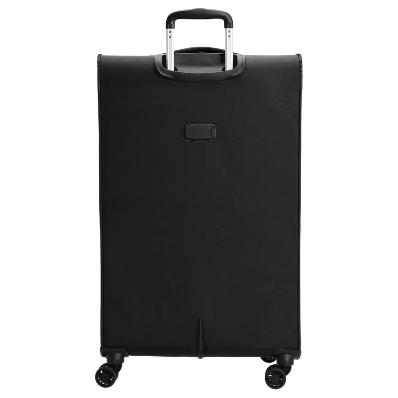 D&N Travel Line 9504 - Trolley con 4 ruedas L 76 cm expandible (black)