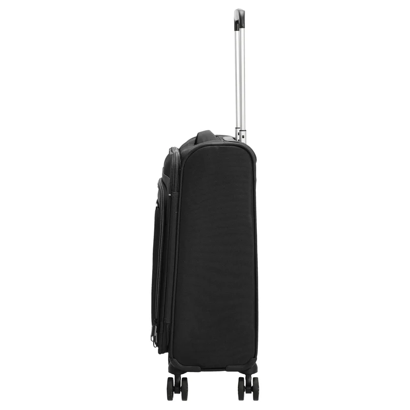 D&N Travel Line 9504 - Trolley de cabina con 4 ruedas S 55 cm (black)
