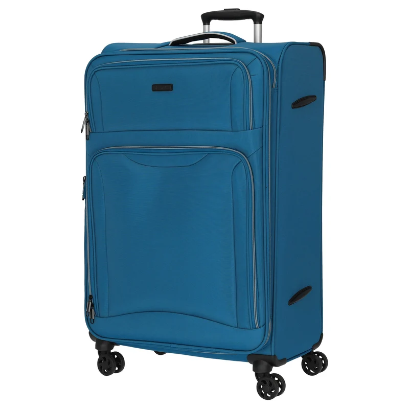 D&N Travel Line 9204 - Trolley de 4 ruedas L 76 cm (blau)