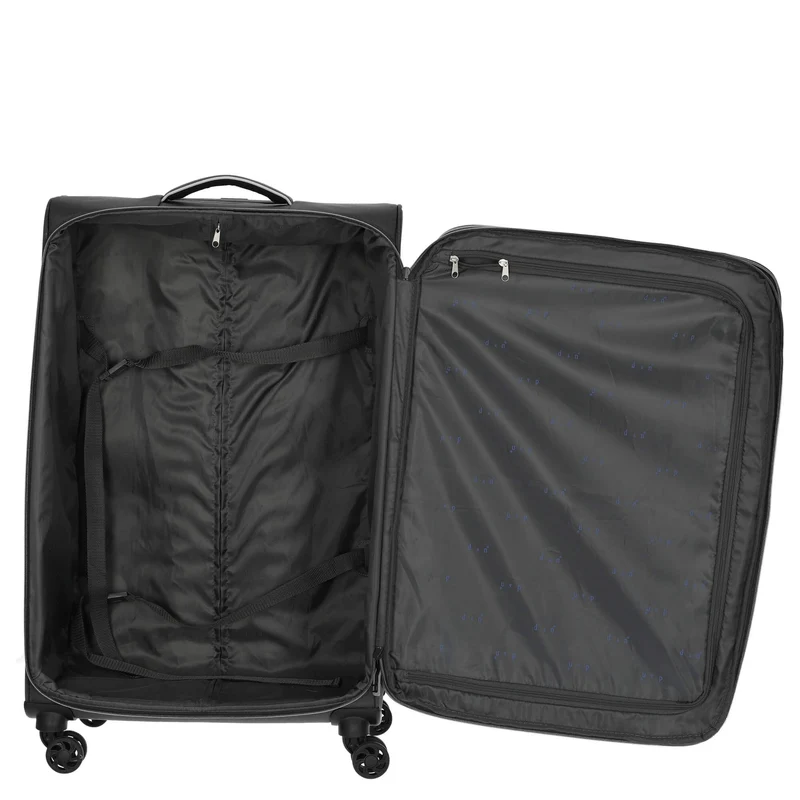 D&N Travel Line 9204 - Trolley de 4 ruedas L 76 cm (blau)