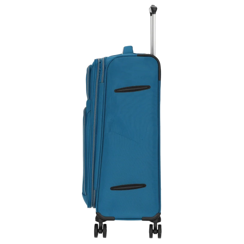 D&N Travel Line 9204 - Trolley de 4 ruedas M 66 cm expandible (blau)