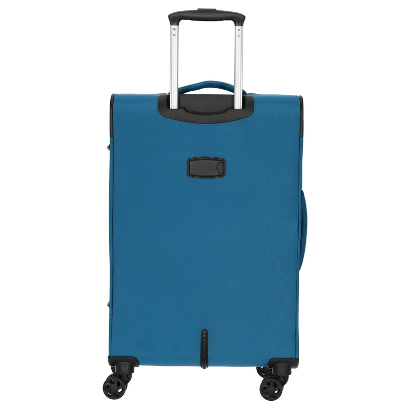 D&N Travel Line 9204 - Trolley de 4 ruedas M 66 cm expandible (blau)