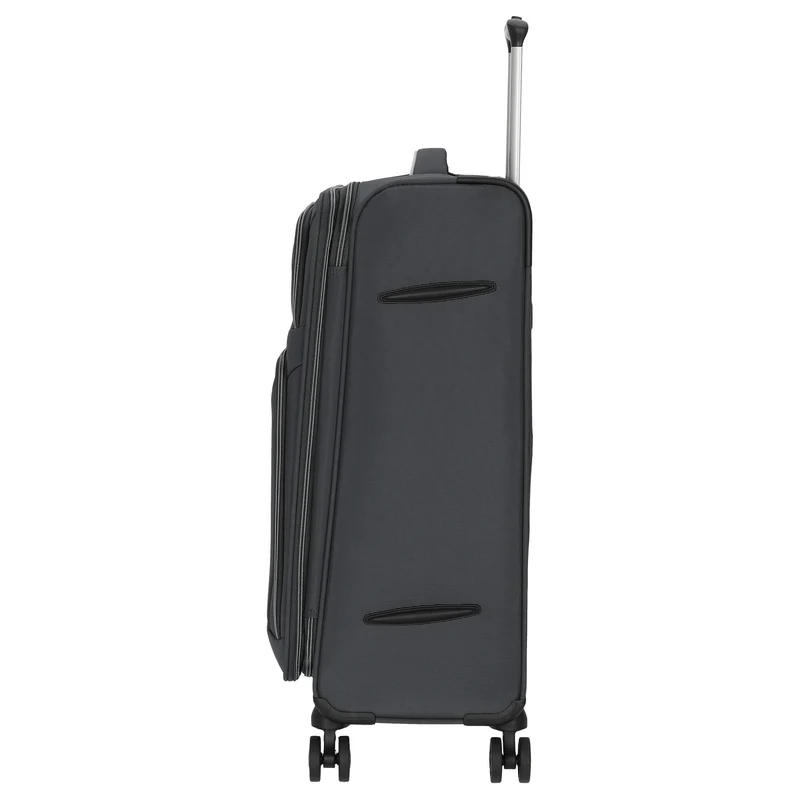 D&N Travel Line 9204 - Trolley de 4 ruedas M 66 cm expandible (grau)