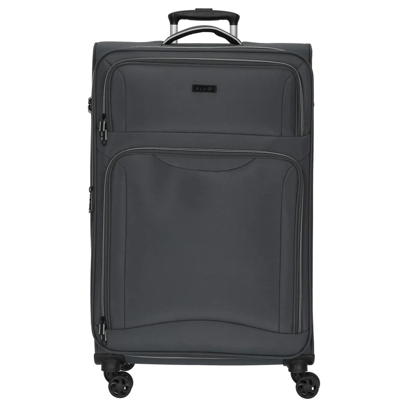 D&N Travel Line 9204 - Trolley de 4 ruedas L 76 cm (grau)