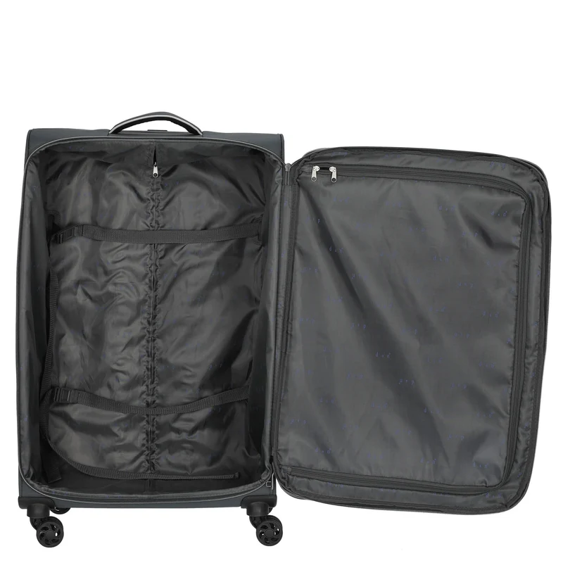 D&N Travel Line 9204 - Trolley de 4 ruedas L 76 cm (grau)
