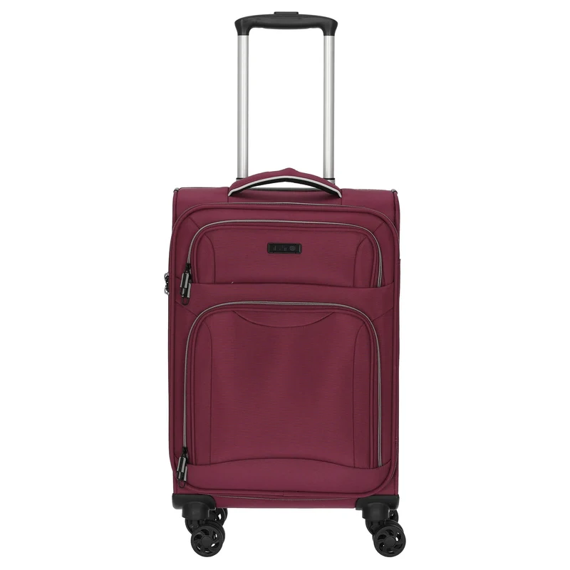 D&N Travel Line 9204 - Trolley de cabina con 4 ruedas S 55 cm (purple)