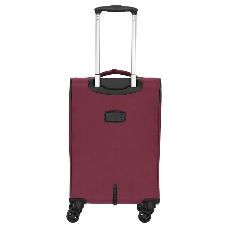 D&N Travel Line 9204 - Trolley de cabina con 4 ruedas S 55 cm (purple)