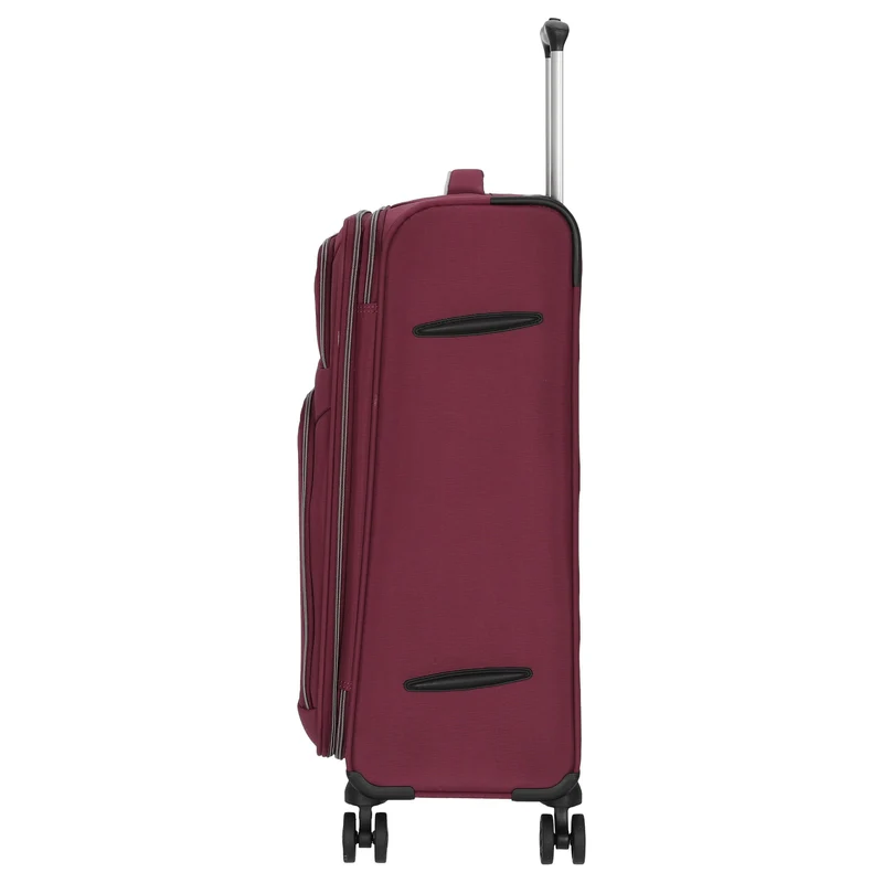 D&N Travel Line 9204 - Trolley de 4 ruedas M 66 cm expandible (purple)