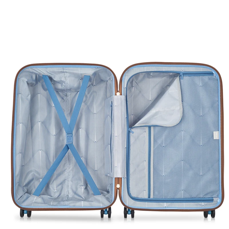 Delsey Paris Freestyle - Trolley de 4 ruedas 67 cm (himmelblau)