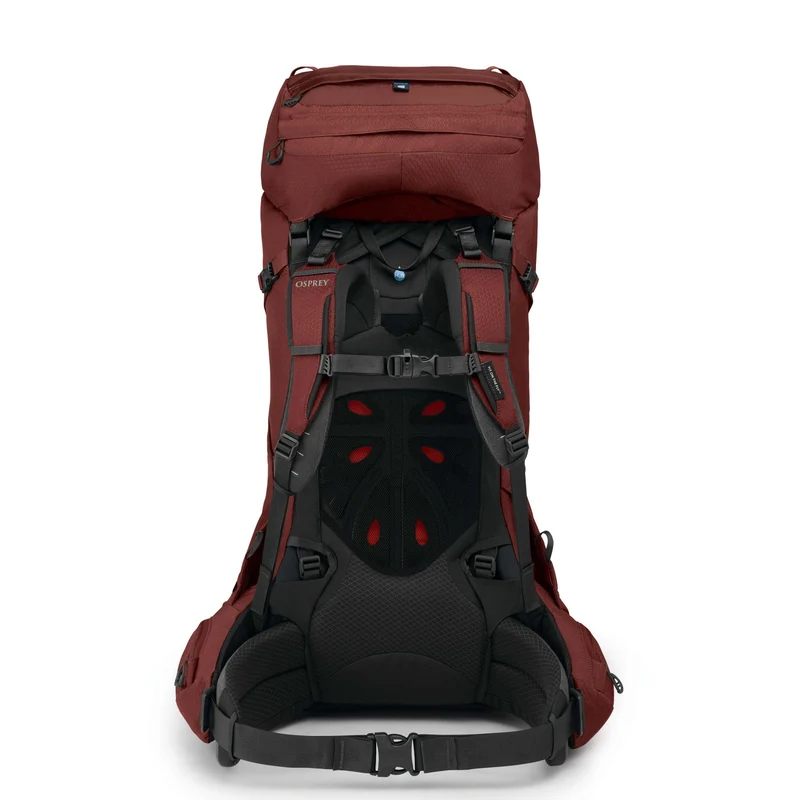 Osprey Aether 65 L/XL - Mochila de trekking 80 cm (deep acorn red)