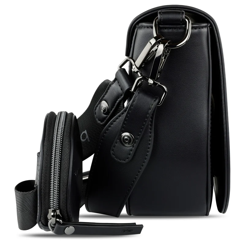 bugatti Almata - Bolso bandolera 27 cm (black)