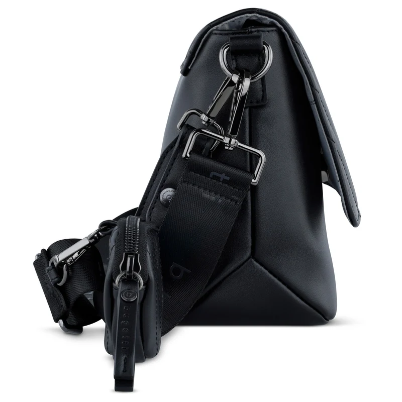 bugatti Sira - Bolso bandolera L 25 cm (black)