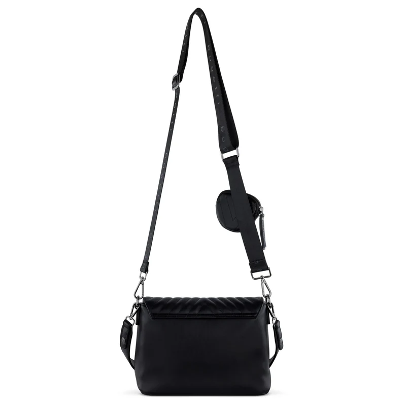 bugatti Sira - Bolso bandolera L 25 cm (black)