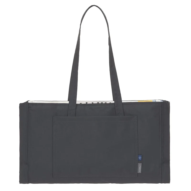 Lässig Mamaki Bag - Bolsa de mano con alfombra de juegos (anthracite)