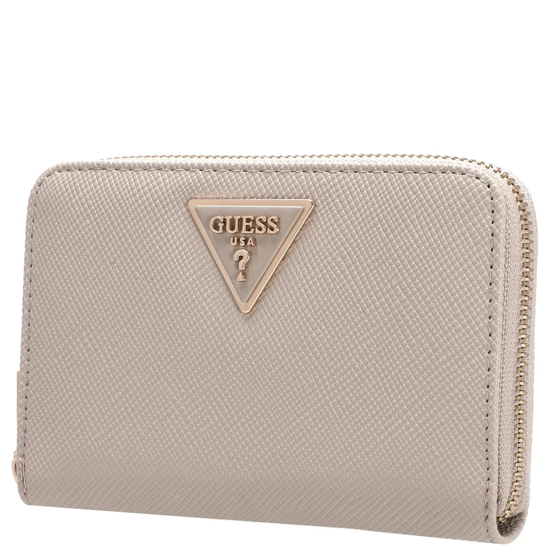 Guess Laurel II SLG Medium Zip Around - Cartera (taupe)