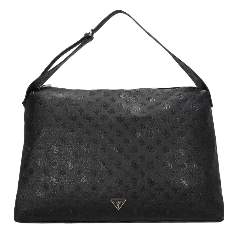 Guess Wilder Oversized Hobo - Bolso de hombro (black)