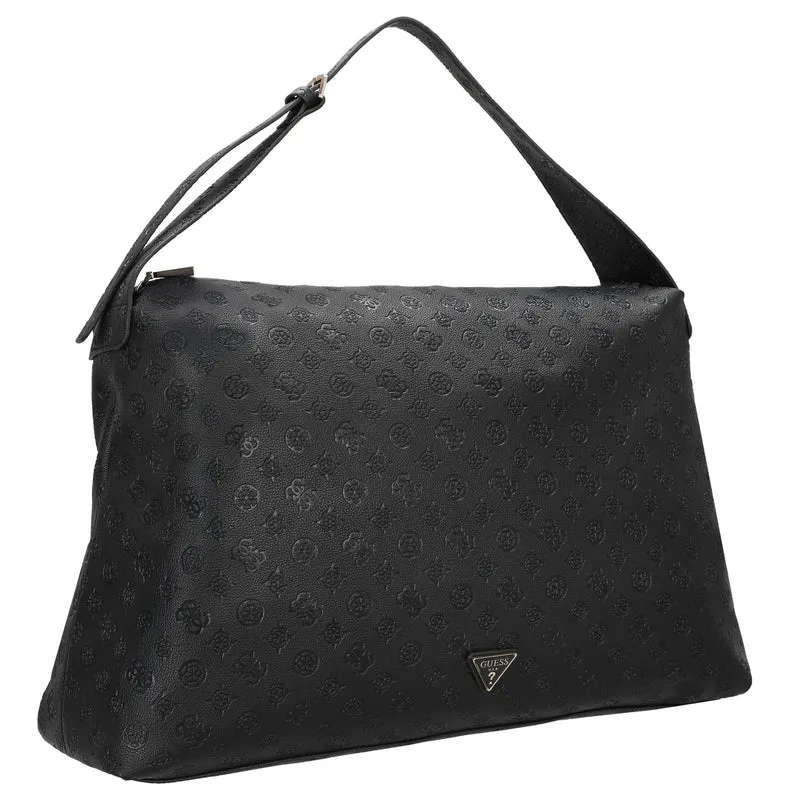 Guess Wilder Oversized Hobo - Bolso de hombro (black)
