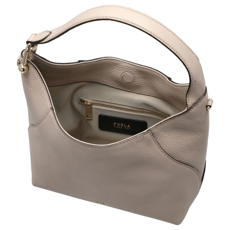 Furla Lara S Hobo - Bolso de hombro S 25 cm (linen)